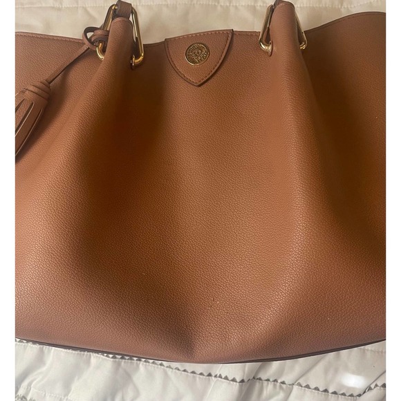 Anne Klein Brown Tote/Shoulder Bag - Picture 5 of 10